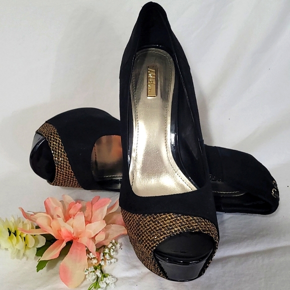 Wild Pair size 10 black & gold - Picture 4 of 5